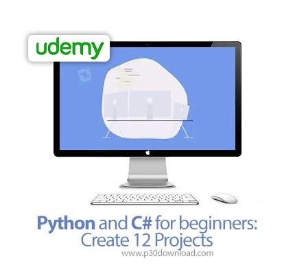 Udemy Python and C# for beginners: Create 12 Projects آموزش مقدماتی پا