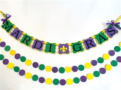 Mardi Gras Decorations, Mardi Gras Banner , Mardi Gras Party ...