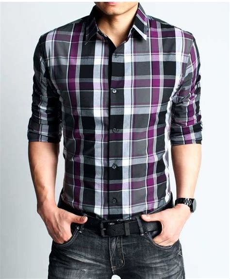 Plaid, Purple and Shirts on Pinterest