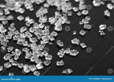 Sugar Crystals Under Microscope Royalty-Free Stock Image ...