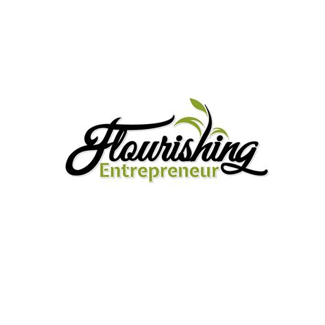 Flourishing Entrepreneur Logo Design | Studio 1 Design