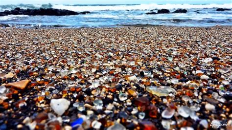 Glass Beach, The Beach that was Created by A Pile of Garbage Glass For ...