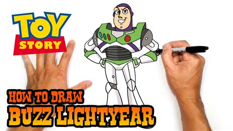 Buzz Lightyear Drawing For Kids - Iwanna Fly