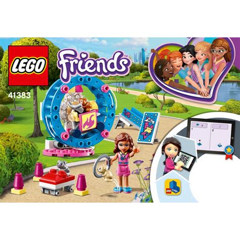 LEGO Olivia's Hamster Playground Set 41383 Instructions | Brick Owl ...