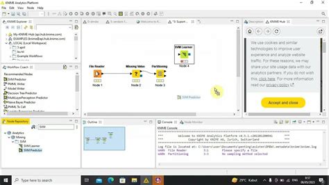 Algoritma Support Vector Machine (SVM) Pada Aplikasi KNIME Analytic ...