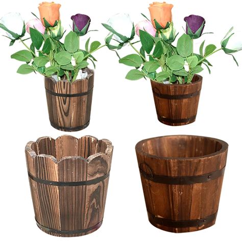 Online Get Cheap Wooden Flower Pots -Aliexpress.com | Alibaba Group