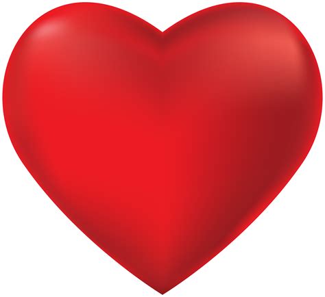 Red Heart Transparent PNG Clip Art | Gallery Yopriceville - High ...