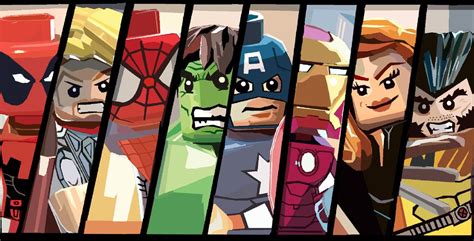 LEGO Marvel Wallpaper - WallpaperSafari