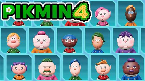 Pikmin 4 Demo - Character Creator & Adopting Oatchi! - Nintendo Switch ...