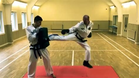 Spinning Back Kick Variations | Taekwondo Sparring - YouTube