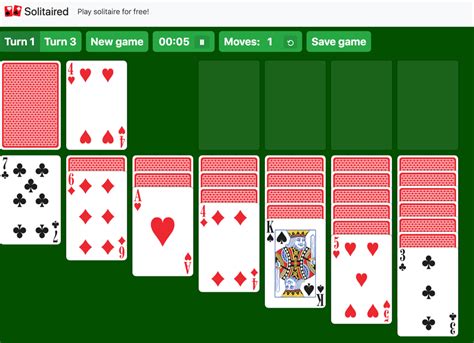 Solitaire (Turn 3) - Online & 100% Free