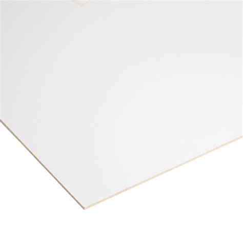 Smooth White Hardboard (L)1.83m (W)0.61m (T)3mm | Departments | DIY at B&Q