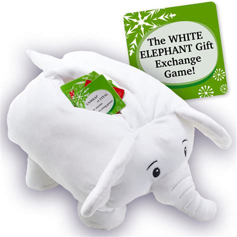 Buy Squirrel Products White Elephant Party Kit Swappy The White ...