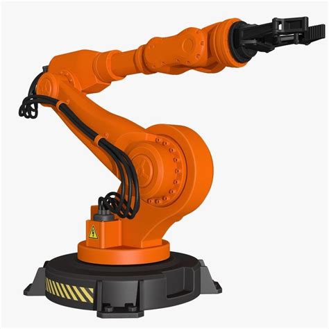 3d model industrial robot modeled | Industrial robots, Robot ...