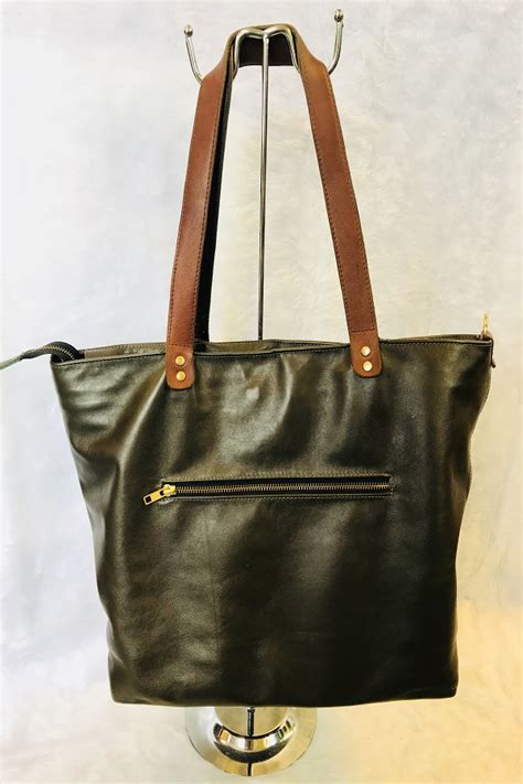 Leather Bag – Large bag detachable lining