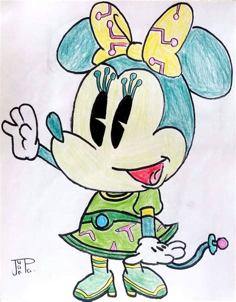 Martian Minnie by JuanpaDraws on DeviantArt