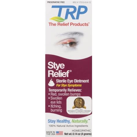 The Relief Products® Stye Relief® Eye Ointment - Walmart.com - Walmart.com