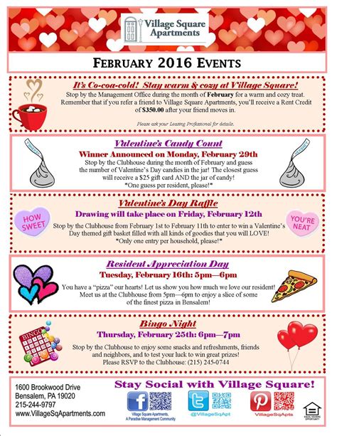 Valentine's Day Fundraiser at Village Square