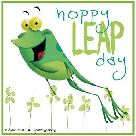 LEAP for Joy...We Have an Extra Day Today!!!