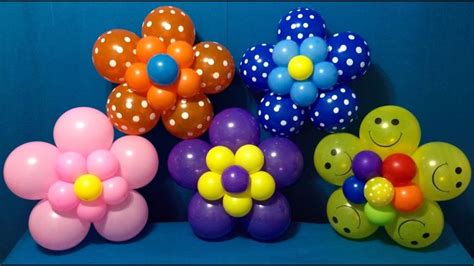 Dollar Store Balloon Décor! Easy Giant Flowers | Balloon decorations ...