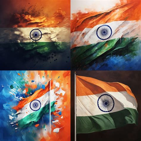 Premium Photo | Indian republic day 26 january and india flag