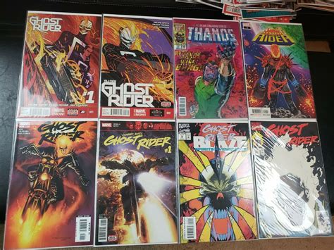 comicsvalue.com - 8 Key HTF Ghost Rider Comics (1st appearance Robbie ...