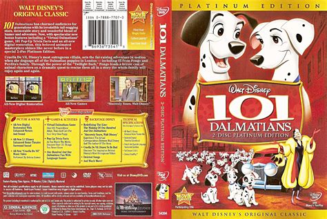 Walt Disney DVD Covers - 101 Dalmatians: 2 Disc Platinum Edition - Walt ...