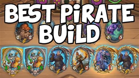 The Ultimate Pirate Build | Hearthstone Battlegrounds - YouTube