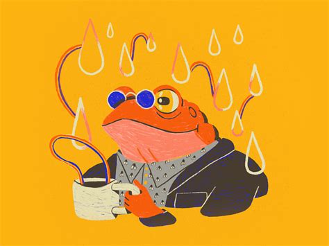 Whimsical Frog by Carly Berry on Dribbble