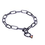 Under Control Herm Sprenger Black Stainless Steel Chain dog Collar ...