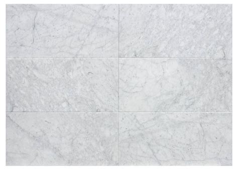 Carrara White Marble Tile - Icon Tile