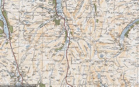 Historic Ordnance Survey Map of Brothers Water, 1925