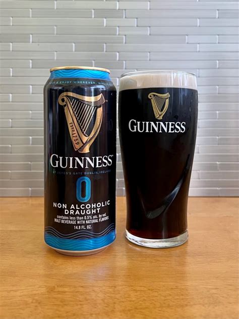 Guinness 0.0 Non-Alcoholic Stout is Now Available in the United States ...