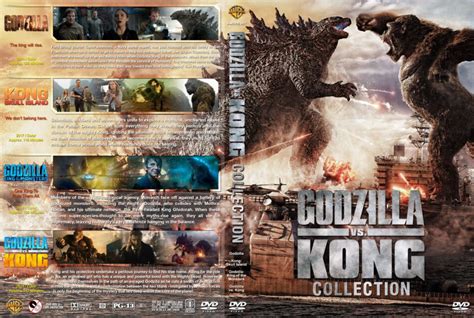 Godzilla vs King Kong Collection R1 Custom DVD Cover - DVDcover.Com