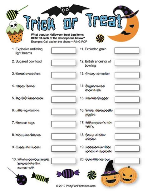 Halloween Games Quiz ~ FUROSEMIDE