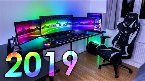 The ULTIMATE RGB Razer Gaming Setup Tour 2019 - YouTube