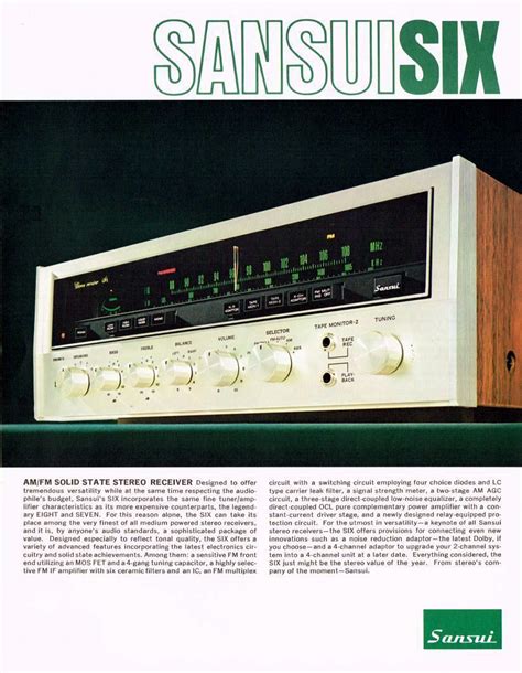 Sansui Six | hifi-wiki.com