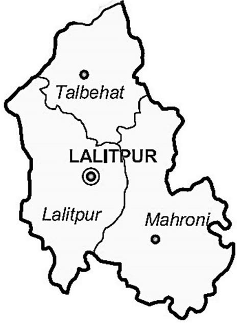 Lalitpur Map