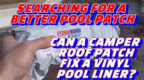 How to Fix or Repair Your Vinyl Pool Liner for CHEAP!! - YouTube