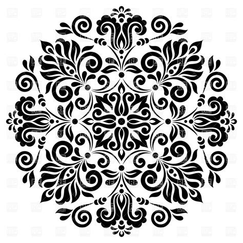 round flower design clipart 10 free Cliparts | Download images on ...