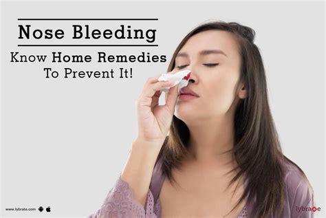 Nose Bleeding - Know Home Remedies To Prevent It! - By Dr. Munish Sood ...