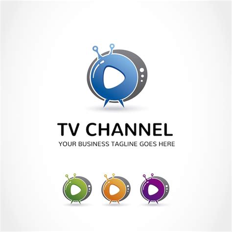 Free Vector | Tv logo design