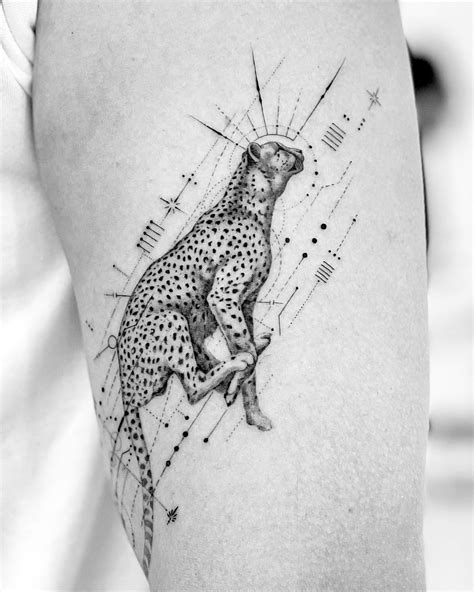 Top 82+ cheetah tattoo drawing - in.cdgdbentre