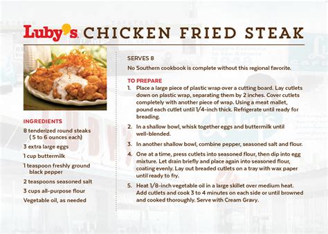 Luby's Recipes - Luby’s