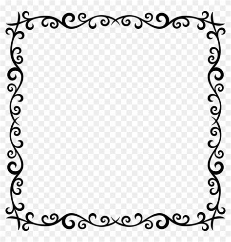 Math Border Clipart Black And White