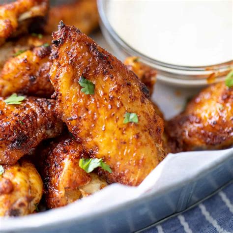 The Best Air Fryer Chicken Wings Recipe | A Mind "Full" Mom