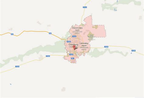 Orenburg Map