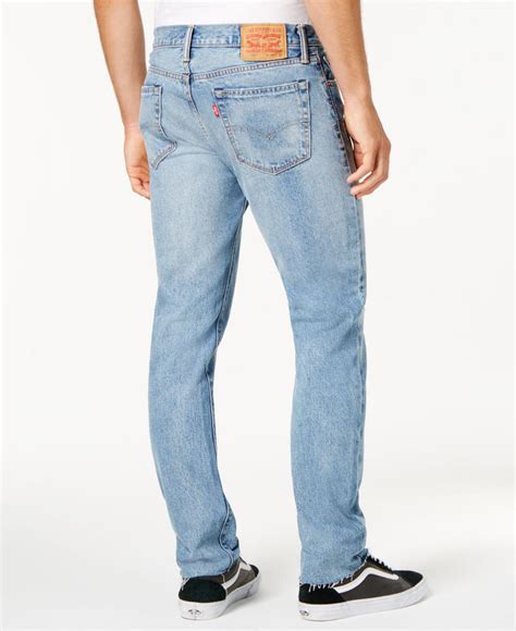 Levi's Denim Men's 511tm Slim-fit Cropped Raw-hem Jeans in Blue for Men ...