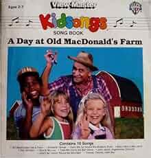 KIDSONGS Song Book (A Day at Old MacDonald's Farm)(Ages 2-7): Warner ...