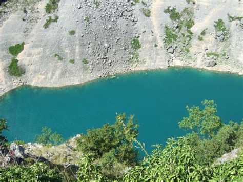 The Colorful Blue Lake of Croatia